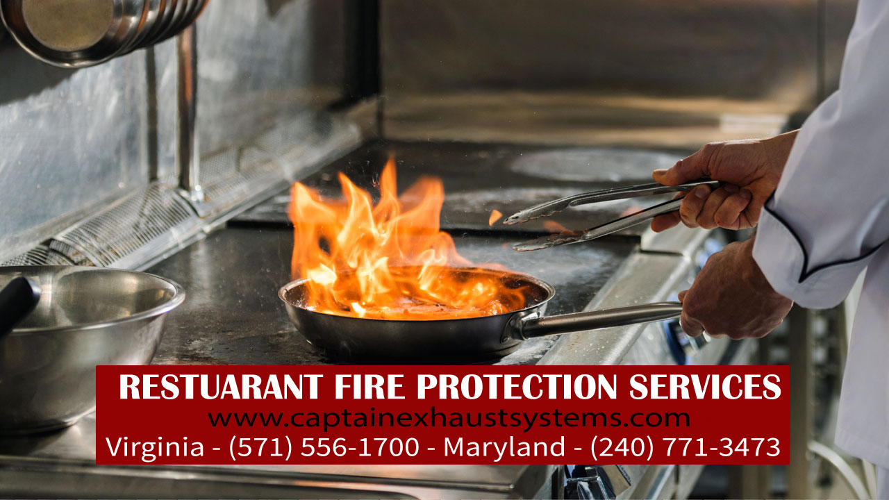 Commercial Restaurant Exhaust Hood and Fire Suppression Systems Virginia Maryland Washington DC
