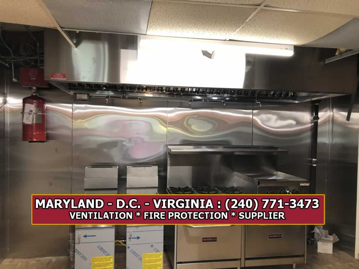 Restaurant Commercial Exhaust Hood and Fire Suppression Systems Maryland Washington DC Virginia